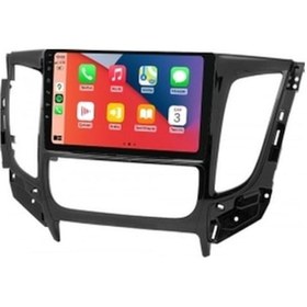 Resim Mitsubishi L200 A/c 2015-2020 Fanlı 8gb Ram 64gb Hafıza Carplay Kamera Android Multimedya 9" 