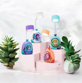 Resim Genel Markalar Çok Renkli Sevimli Hayvan Kabinli Çocuk Masa& Gece Lambası RGB LED Esnek Başlıklı Gece Lambası 