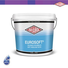 Resim İshakol Eurosoft Silikonlu Silinebilir Soft İpeksi Mat Boya - 15L / Prens 