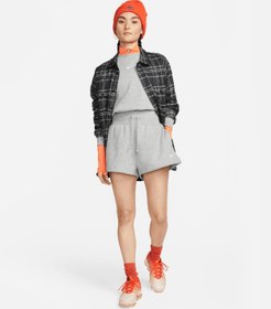 Resim Nike Sportswear Phoenix Fleece High-Waisted Loose Shorts 