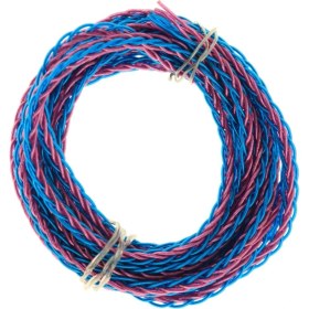 Resim Nanlly 2x Esnek 2.0m 8 Çekirdek Kulaklık Yükseltme Kablo Kablosu Dıy Kulaklık Stereo Tel 2 Adet ( Yurt Dışından) 