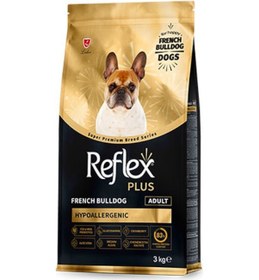Resim Reflex Plus Hypoallergenic French Bulldog Yetişkin Köpek Maması 3 KG 