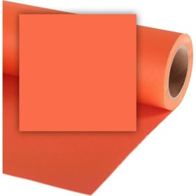 Resim Colorama Stüdyo Kağıt Fon Pumpkin 272X1100 Cm 