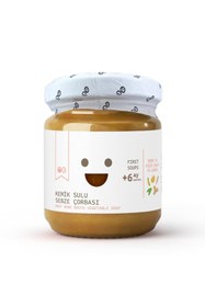 Resim Hype Store Kemik Sulu Sebze Çorbası 200g 6 Ay 