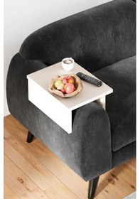 Resim Kls Ayarlanabilir Koltuk Sehpası, Yan Sehpa - Bej Kls - Bej 