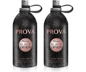 Resim Prova Black Option Edp Kadın Parfüm 2 x 100 ml 