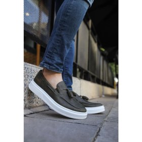 Resim Chekich CH127 Cbt Loafer-X Erkek Ayakkabı Hakı 