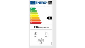 Resim Teka Rbf 78780 Fı E Enerji Sınıfı 341 lt No Frost Buzdolabı 