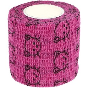 Resim Suntek Kendinden Yapışkanlı Elastik Bandaj Yapışkan Koyu Pembe 