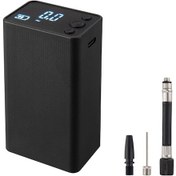 Resim Xindoker Spor Topları İçin Elektrikli Hava Pompa, 0-18psi Basınç, 2000mah Pil, Siyah-rengi, Hızlı Şişirme 