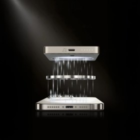 Resim Recci RPB-W36 Ultra Ince Pd 20W Hızlı Şarj Özellikli Wireless Powerbank 15W 10000MAH 