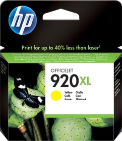 Resim Hp 920Xl Cd974A Yüksek Kapasite Sarı Kartuşu . Hp Officej 