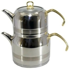 Resim Kahramanlar Mega Enza Gold Çaydanlık 