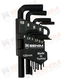 Resim Benim Hırdavatcım Si̇yah Alyan Takimi / Alyan Takimi Si̇yah / Kisa Ti̇p Alyan Takimi 