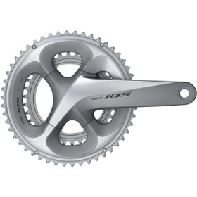 Resim shimano Shımano 105 Fc-r7000 11-vites 53-39t 172.5mm Aynakol Gümüş 