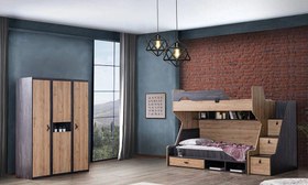 Resim Aktif Modern Çocuk Odası Takımı 