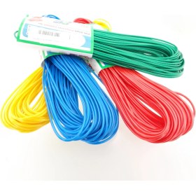 Resim Tek-İş PVC Kaplı Renkli Çamaşır İpi 20 Metre 