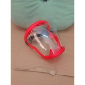 Resim 10 filtre ve tam yüz ayarlanabilir maske kombinasyonu 1 şeffaf lens dayanıklı plastikten, hafif ve rahat, dış mekan mutfak kullanımı için çok yönlü | Rahat uyumu 