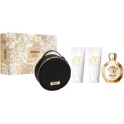 Resim Versace Eros Pour Femme Edp 100 Ml + Body Lotion 100 Ml + Shower Gel 100 Ml + Çanta 