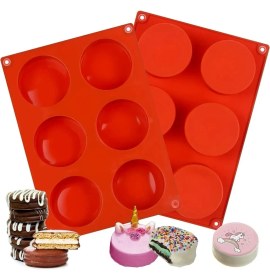 Resim Tinky Winky Kek Kalıbı Yarım Küre Silikon Çikolata, Sabun Kalıbı 