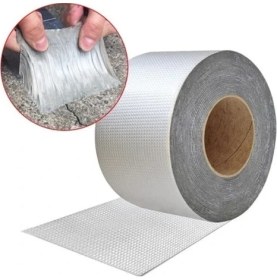 Resim Modauyum Alüminyum Izolasyon Tamir Bakım Çatlak Bantı Çamur Bant 5 M 