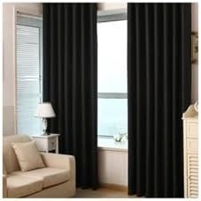 Resim Blackout Karartma Güneşlik Perde Pilesiz Siyah, 175 x 260 101000000051 