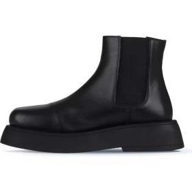 Resim Bueno Shoes Siyah Deri Kadın Düz Bot 01WZ6403 01WZ6403 