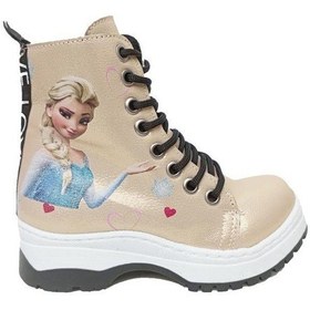 Resim Fix Kids 9603 Parlak Deri Fashion Kız Çocuk Bot Pudra 