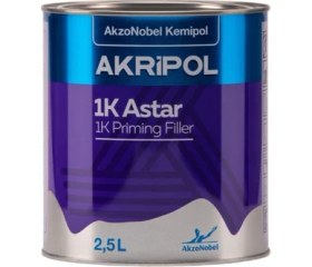 Resim Akripol 1k Astar 2.5 L Selülozik Hızlı Kuruyan 