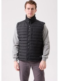 Resim Nepeta Bomber Şişme Yelek Siyah 