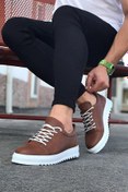 Resim FLY STEP Erkek Taba Casual Sneaker Günlük Ortopedik Spor Ayakkabı 