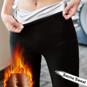 Resim Kadınlar için Yüksek Bel Sauna Terleme Şortları Koşu, Yoga & Fitness için - Nefes Alabilen Polyester Karışımı, Görünmez Aktif Giyim, Kısa Pantolon, Terleme Pantolonları 