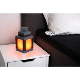 Resim Chara Minecraft LED Gece Lambası 12X20 cm – Pilli, Işıklı Dekoratif Oda Lambası 