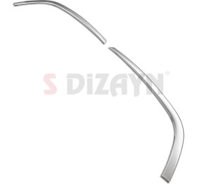 Resim S-Dizayn Hyundai i20 Krom Sis Farı Çerçevesi 2 Prç. 2014-2018 
