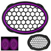 Resim EGB Midrange Kapağı Neon Ledli Oval Mor 2 Adet 