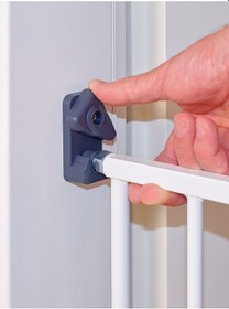 Resim 62 - 102 Cm Metal Uzayan Güvenlik Kapısı Beyaz 