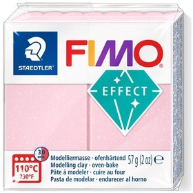 Resim Staedtler Fimo Effect Polimer Kil 206 Rose Quartz Mücevher Renk 