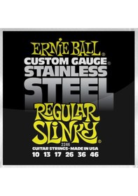 Resim Ernie Ball P02246 Elektro Gitar Teli Regular 010 