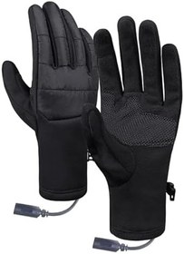 Resim Isıtmalı Eldiven | Kaymaz Kışlık Elektrikli Eldivenler | Dokunmatik Ekran Uyumlu USB Isıtma Eldiven Ve El Isıtıcılar - Kış Kayak Yürüyüş Çalışma Snowboard Sporlar Ve Kızak İçin 