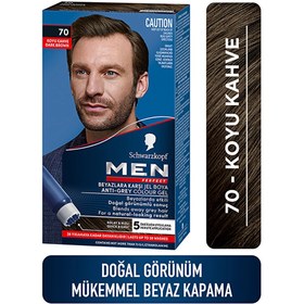 Resim Men Perfect Saç Boyası 70 Koyu Kahve 