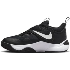 Resim Nike Team Hustle D 11 Unisex Siyah Çocuk Basketbol Ayakkabısı Siyah 