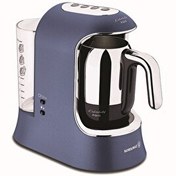 Resim Korkmaz A862-03 Kahvekolik Aqua Azura/Krom Kahve Makinesi 