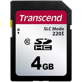 Resim transcend TS4GSDC220I 4GB Endüstriyel Hafıza Kartı 
