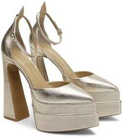Resim Jabotter Lizzy Deri 16 Cm Platform Topuklu Ayakkabı 