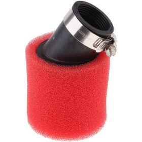 Resim Suntek Kırmızı 32 MM Açı Bent Köpük Hava Filtresi 