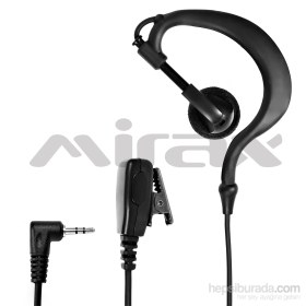 Resim Mirax PMR Telsiz Kulaklığı, mikrofonlu, 2,5mm fiş, Motorola T6/ T8/ T60/ T61/ T80/ T81 Uyumlu MT100-PM02 