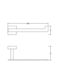 Resim Fontana Kapaksız Tuvalet Kagıtlıgı Krom Fc-50103 Krom 