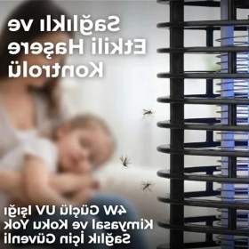 Resim Larskas Elektrikli Sinek Öldürücü - 40 M² Etkili Uv Lambalı, Iç Mekan Kullanımı Için 