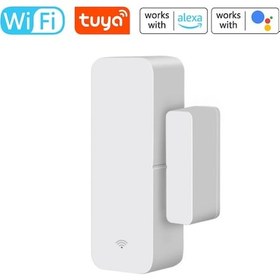 Resim Tuya Uyumlu Wifi Kapı Pencere Alarm Sensörü 