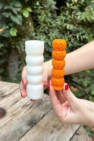 Resim Rufus Concept Kabak Totem Tekli Mum Kalıbı (Silikon) 1 Adet 